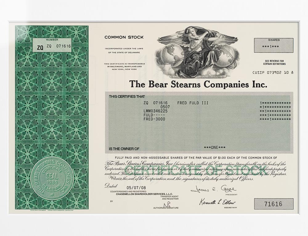 Bear Stearns 2008