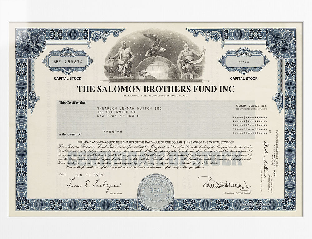 Salomon Brothers 1989