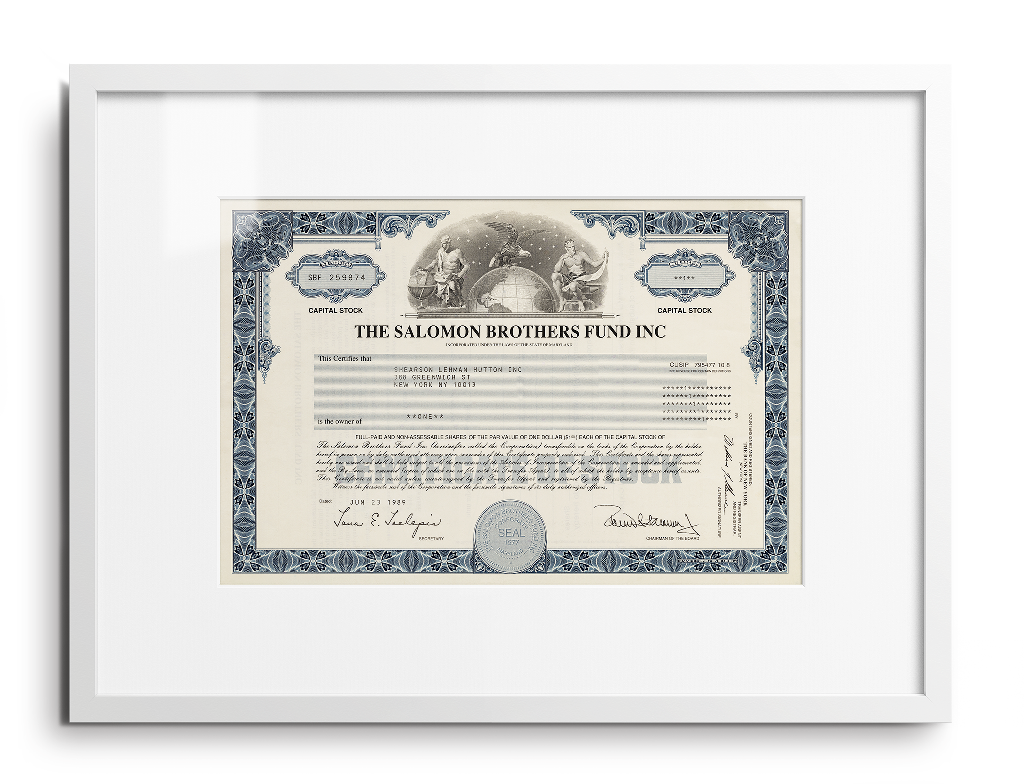 Salomon Brothers 1989